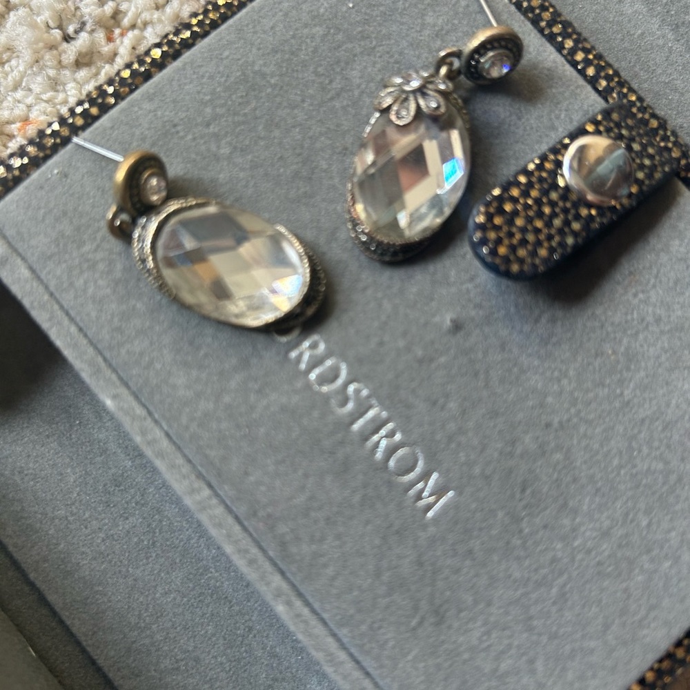 Crystal earrings